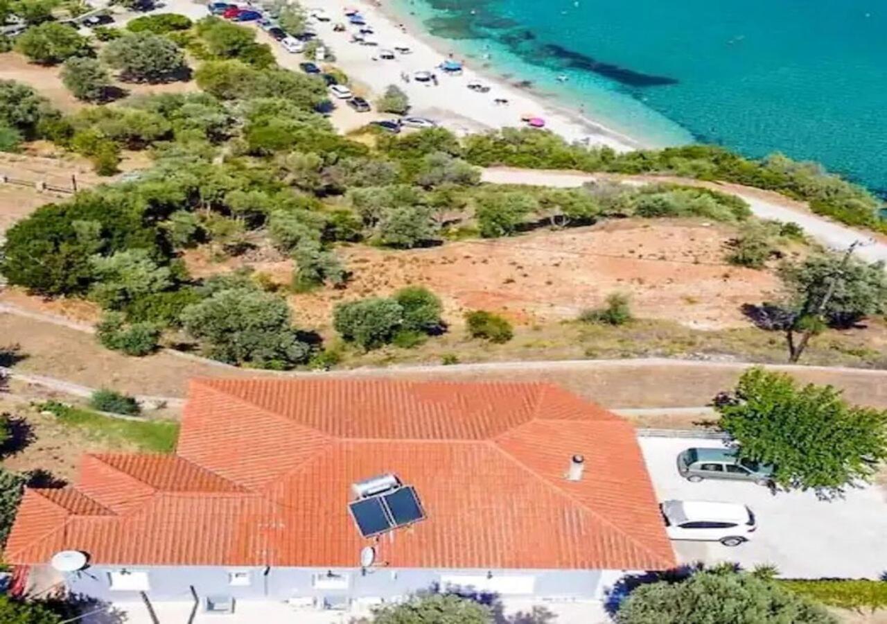 Aegean Beachfront Petriai Exterior foto