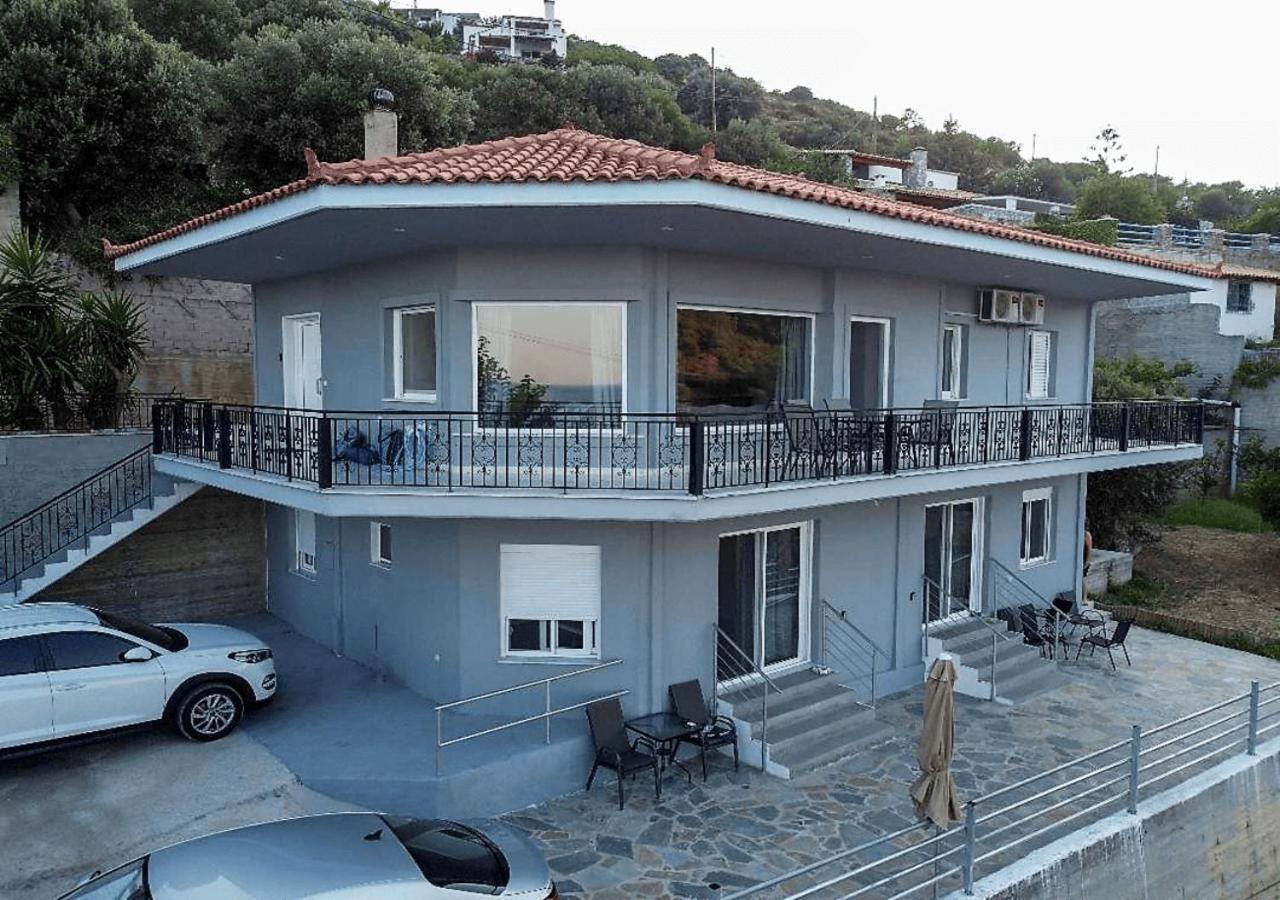 Aegean Beachfront Petriai Exterior foto