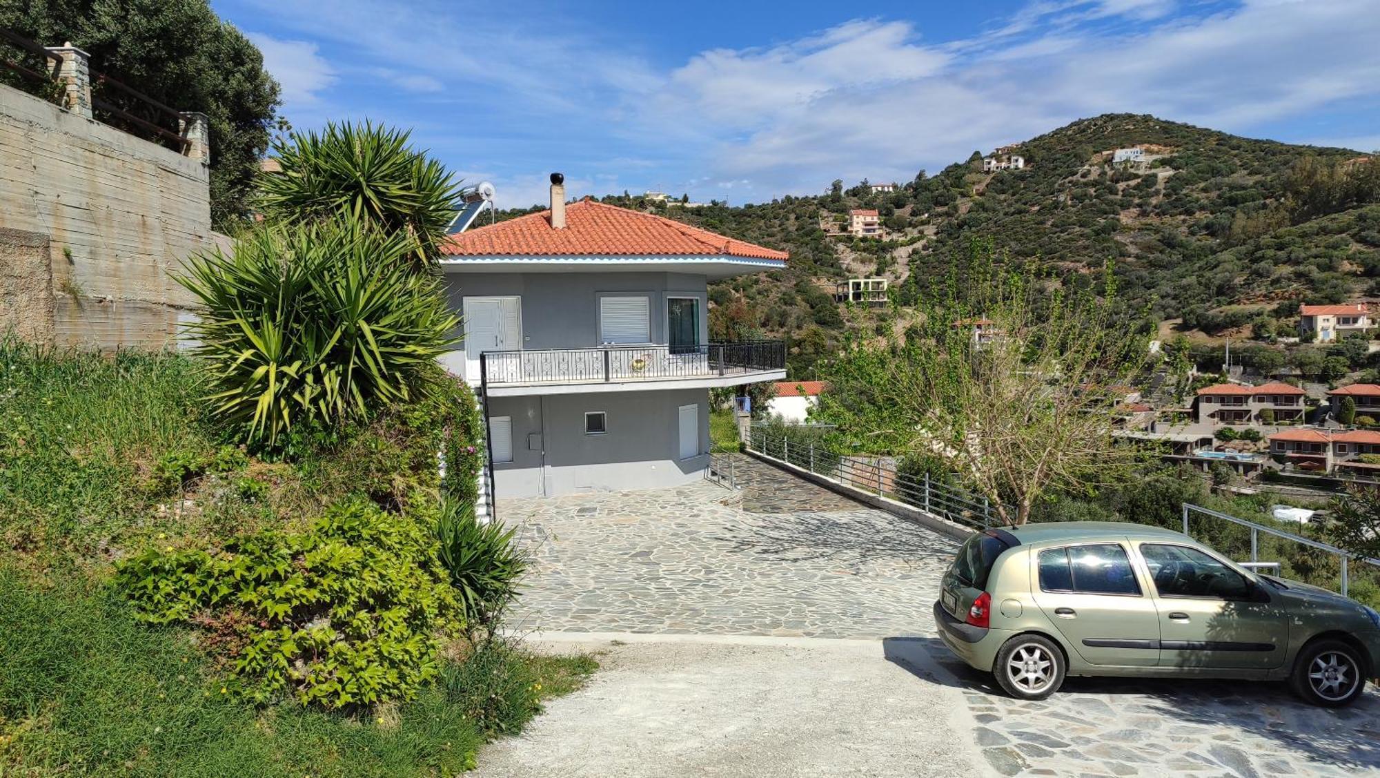 Aegean Beachfront Petriai Exterior foto