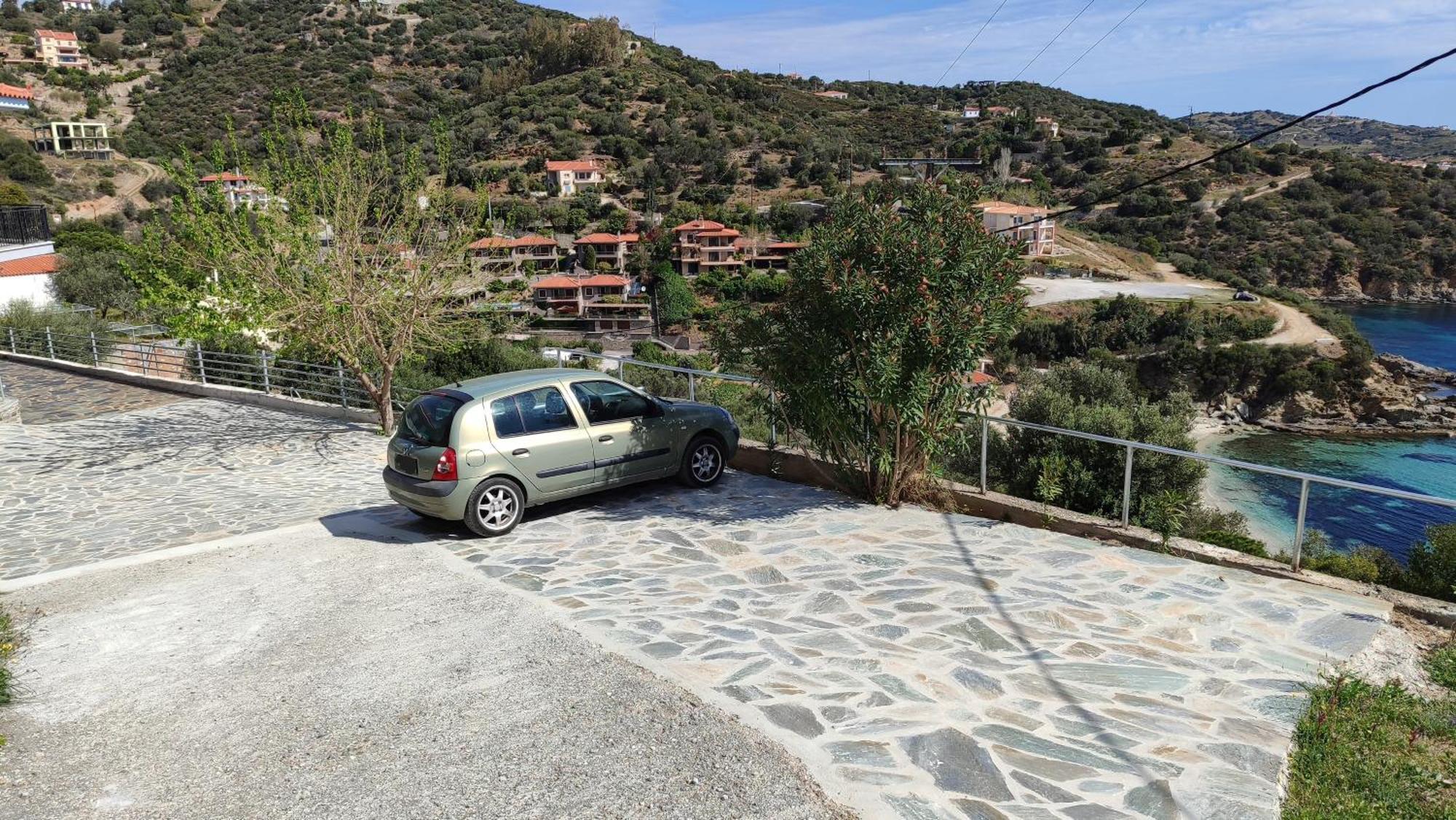 Aegean Beachfront Petriai Exterior foto