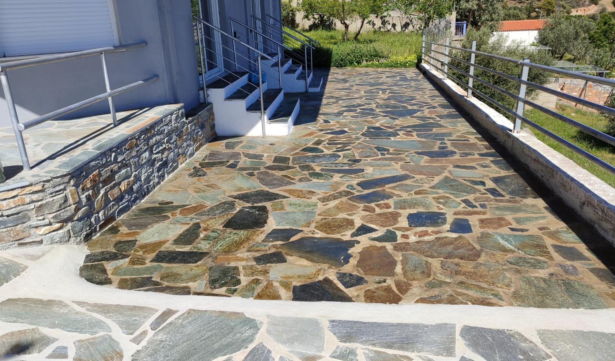 Aegean Beachfront Petriai Exterior foto